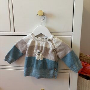 Mayoral Color Block Elephant Sweater 2-4 Months